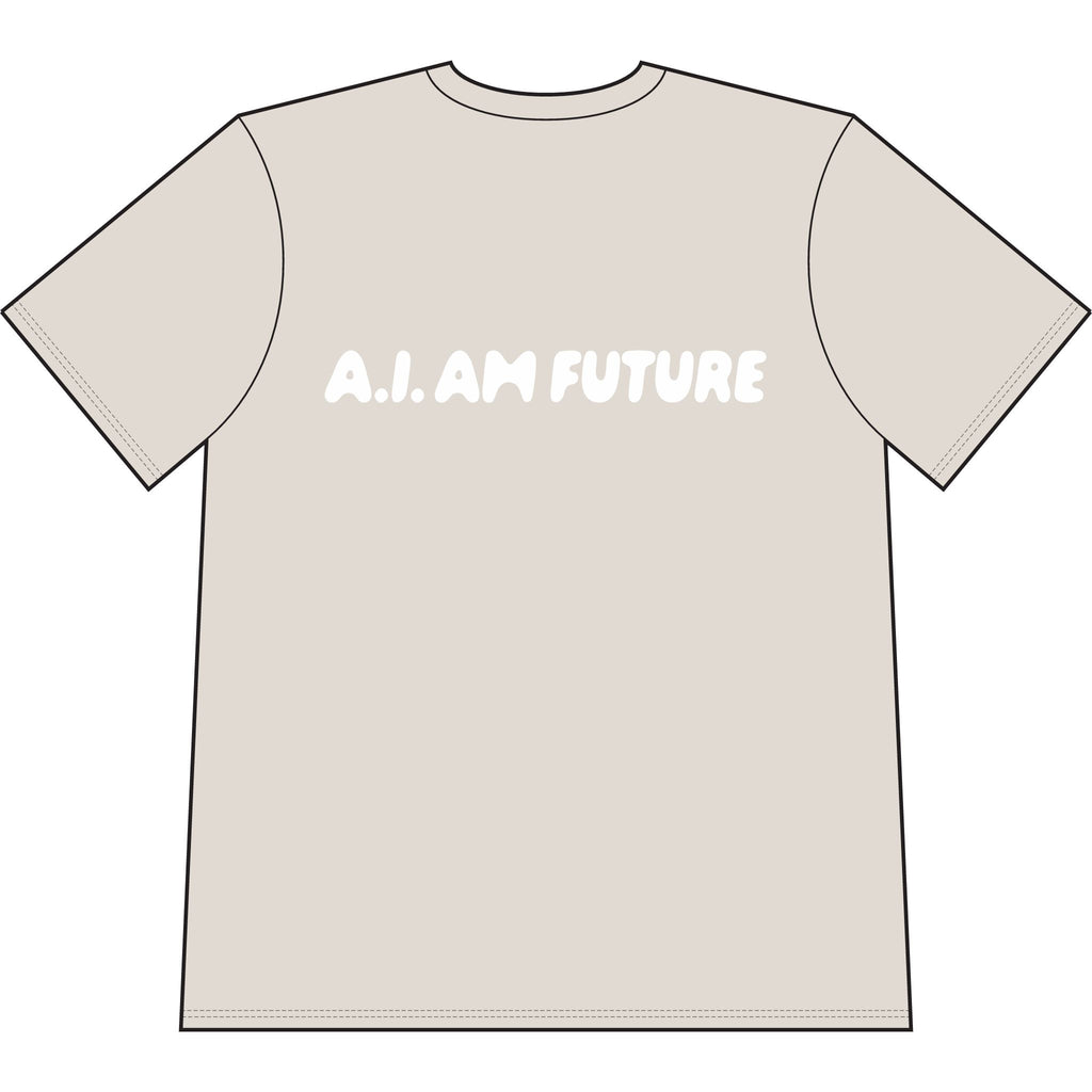 A.I. AM FUTURE Heavyweight Garment-Dyed T-Shirt