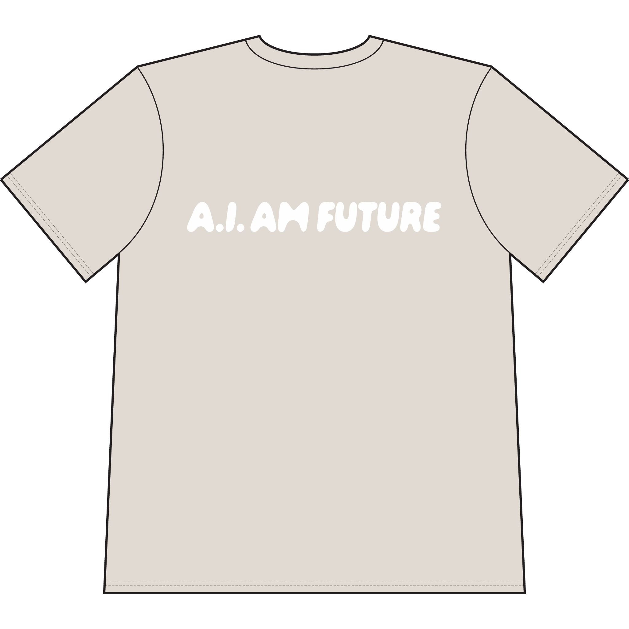 A.I. AM FUTURE Heavyweight Garment-Dyed T-Shirt