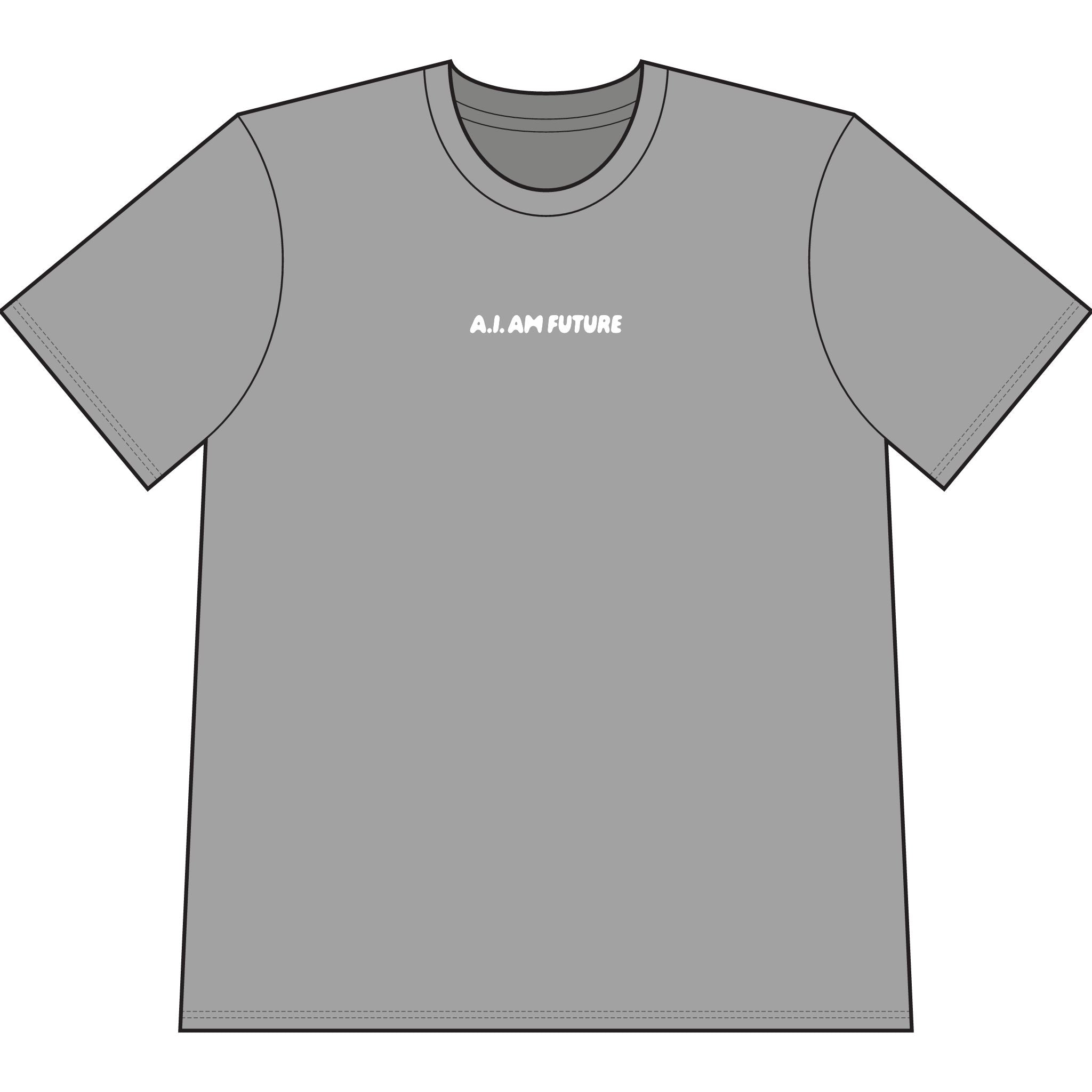 A.I. AM FUTURE Heavyweight Garment-Dyed T-Shirt